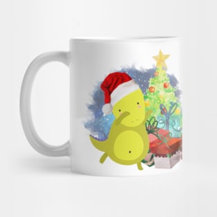 T-Rex: a Dinosaur Christmas Mug